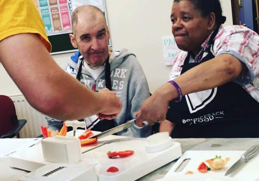 Bounceback Food Community cookery school